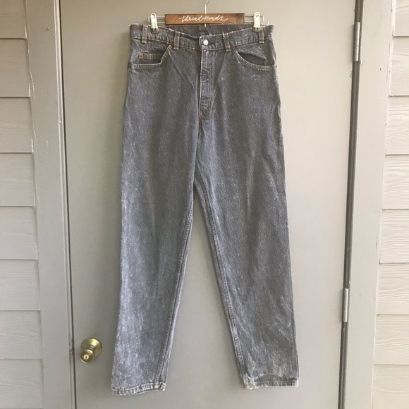 Vintage Silver Tab Levi’s Black Denim Jeans - Picture 3 of 8